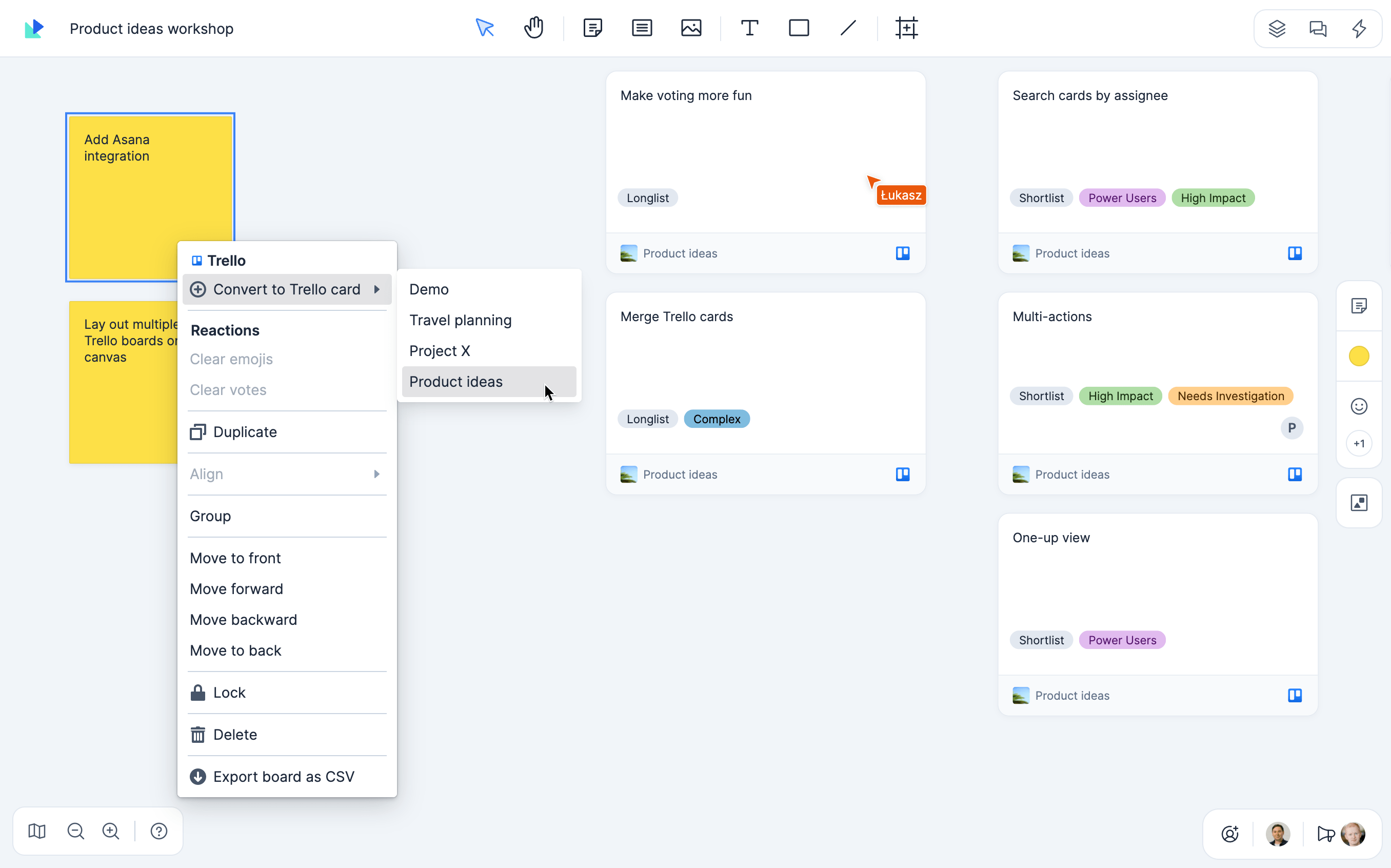 Whiteboard for Trello — Qualdesk